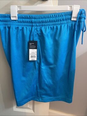 Original Use Bright Blue Athletic Mesh Shorts